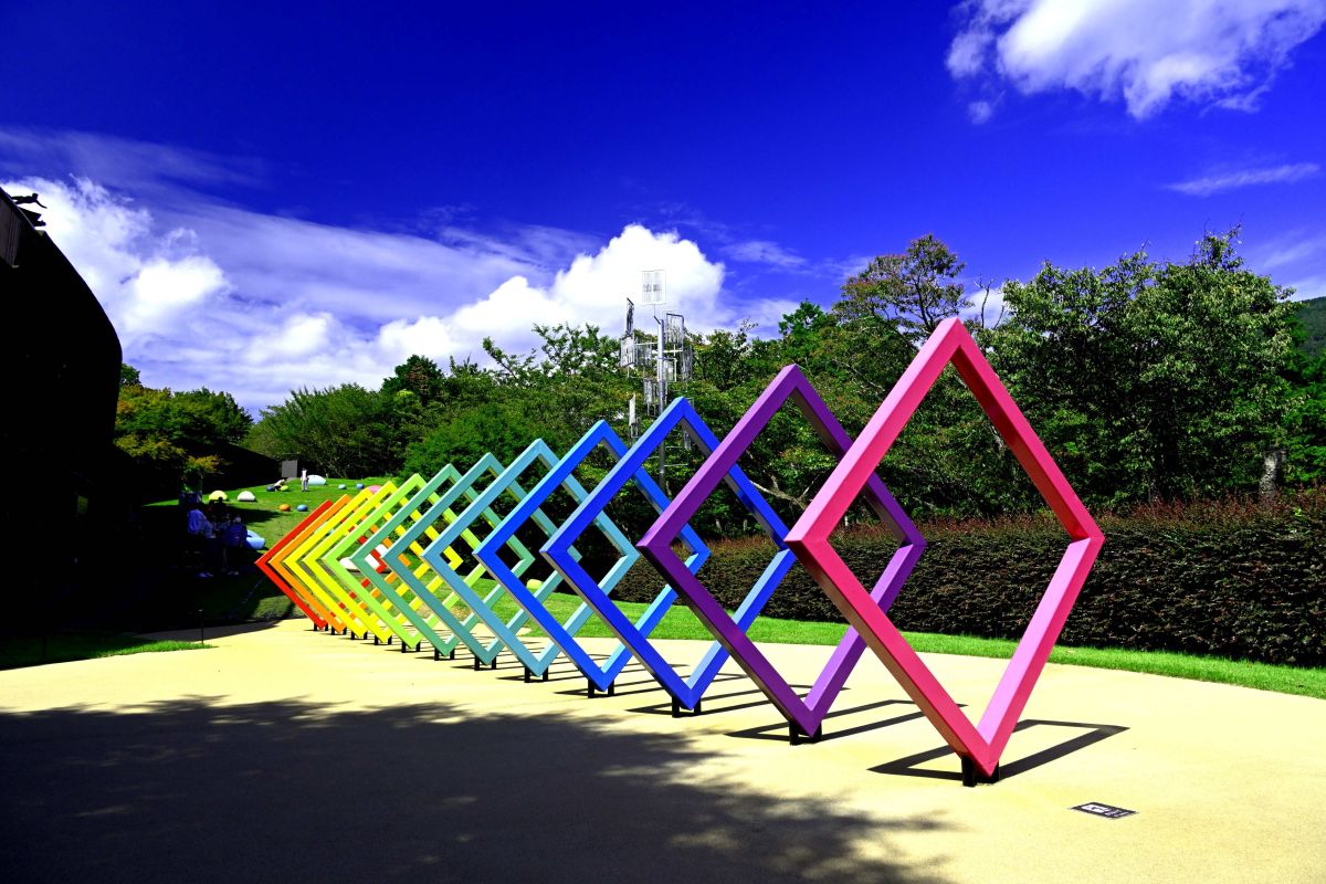 松原成夫『宇宙的色彩空間』（1968年）