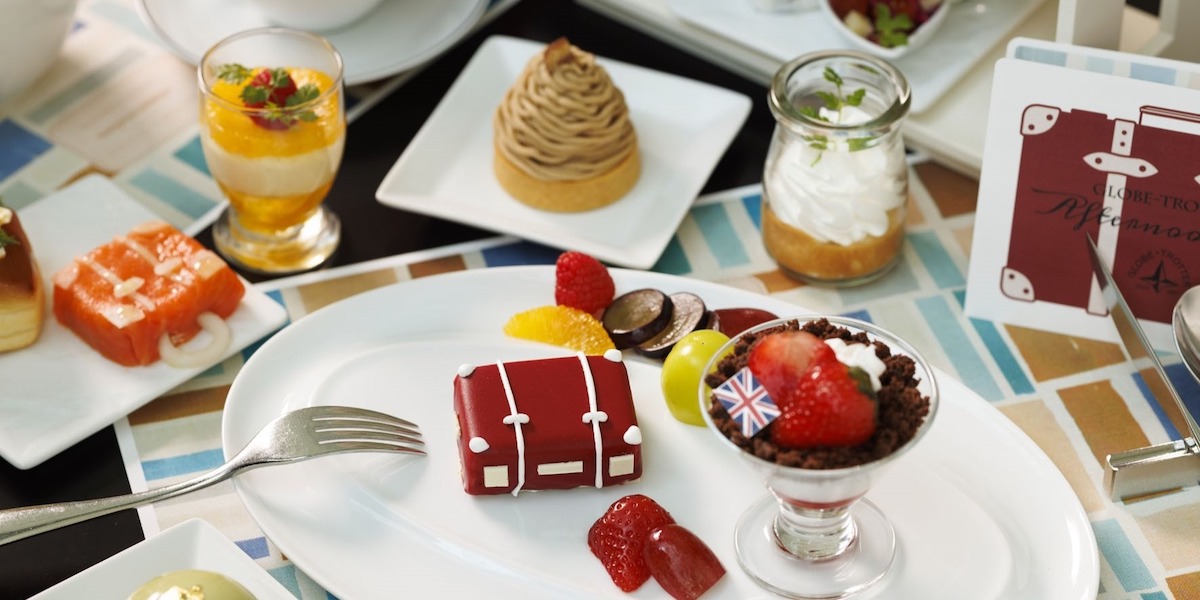 【予約必須】東京ステーションホテルに英国ラゲッジブランド「グローブ・トロッター」とのコラボアフタヌーンティーが登場！