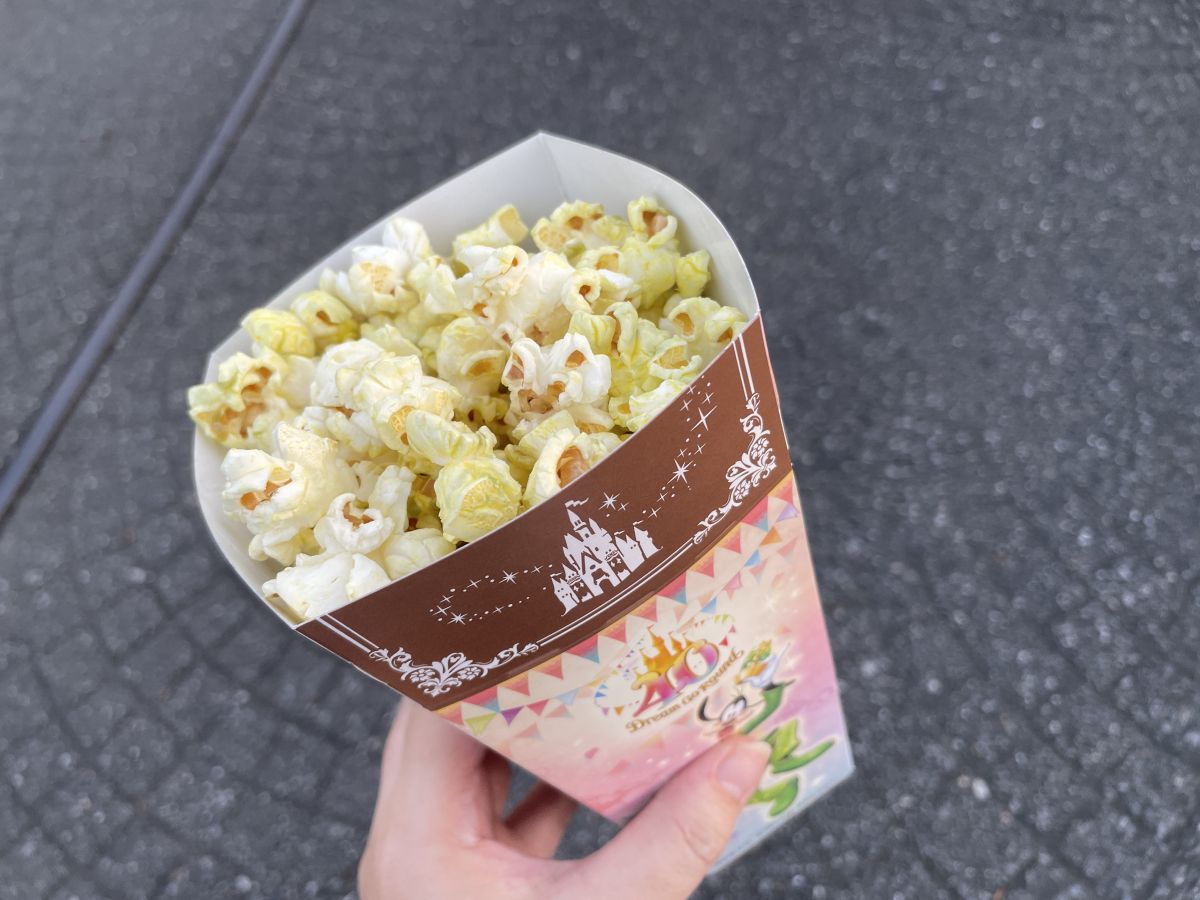 「ピスタチオポップコーン」レギュラーボックス400円