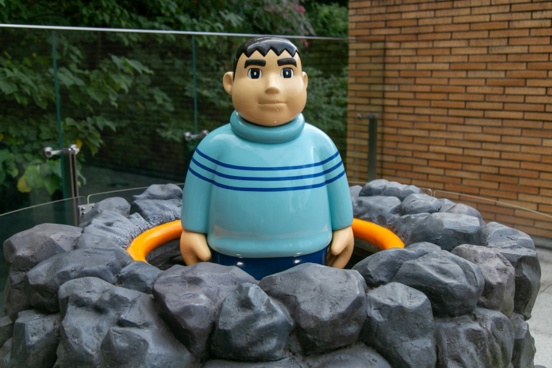 人気エピソード「きこりの泉」に登場する「きれいなジャイアン」。