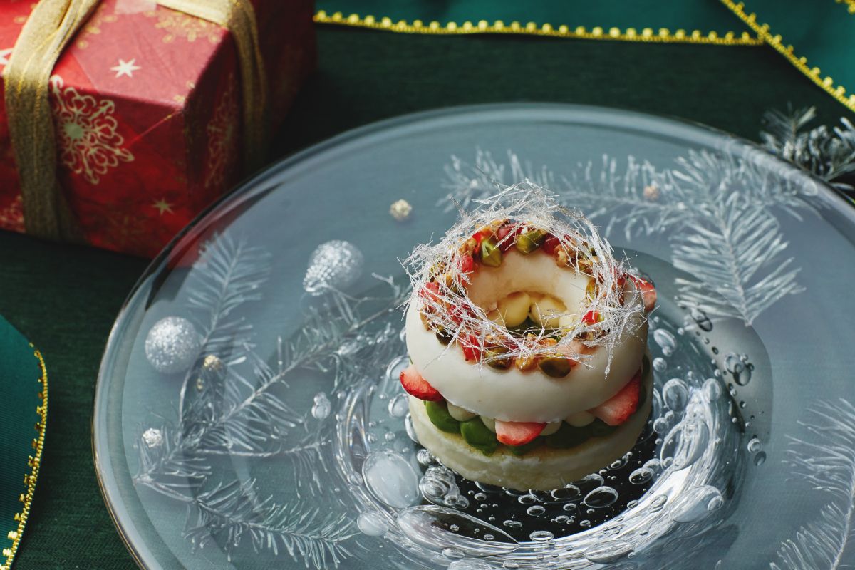 「霧氷クリスマス　ドーナツ」