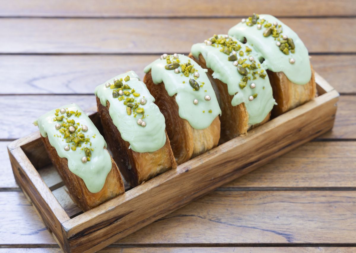 ニューヨーク・クロワッサン（ピスタチオ） $7.50