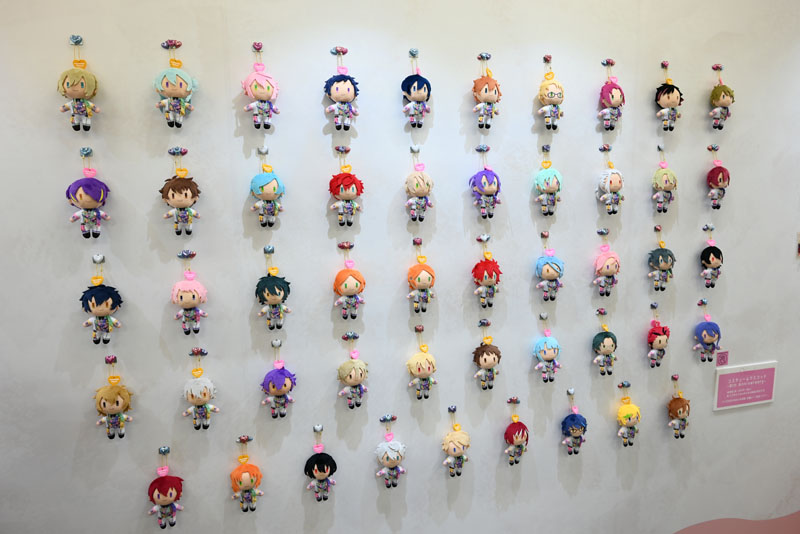 『あんさんぶるスターズ‼』のぬい展示。