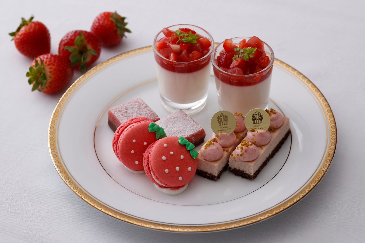 上段のスイーツ