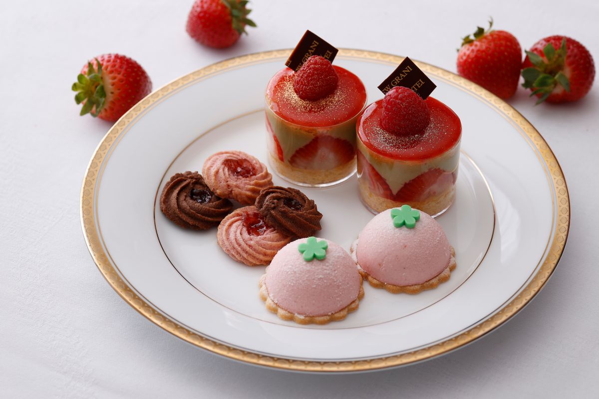 中段のスイーツ