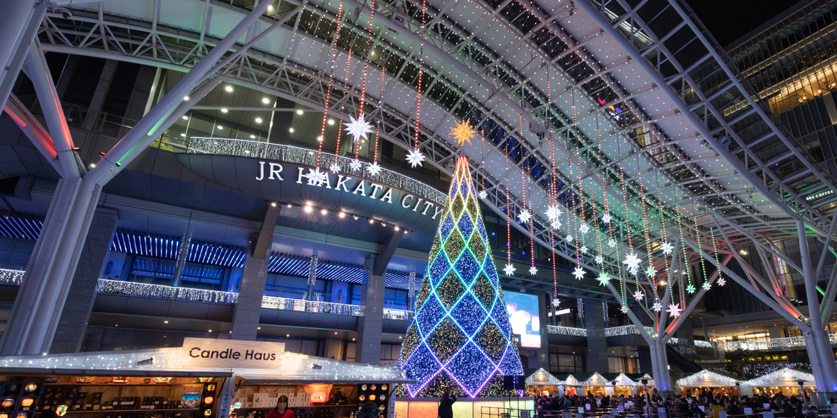 福岡県のおすすめイルミネーション（2025-2026）博多、天神、北九州・小倉ほか！クリスマスや冬デートに！