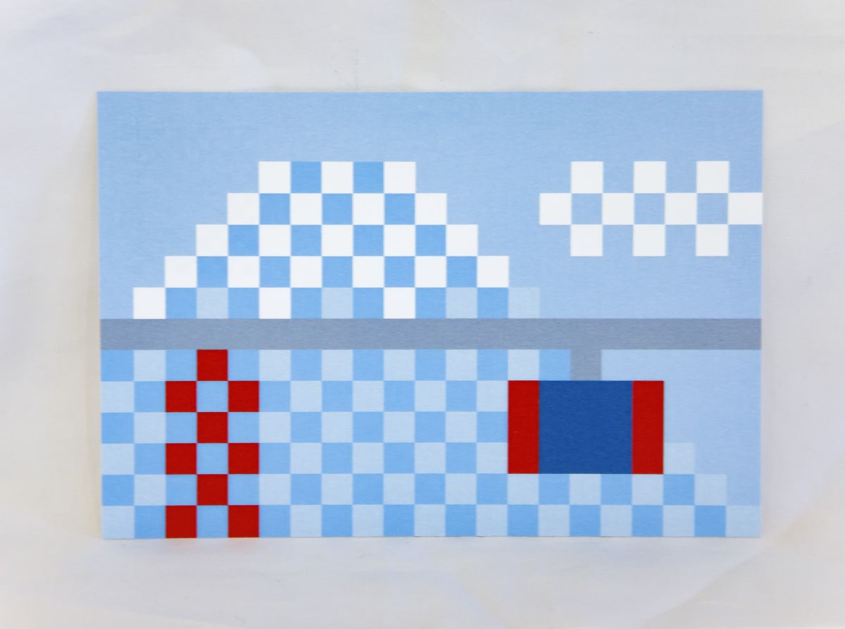 切手付きのポストカード1枚200円