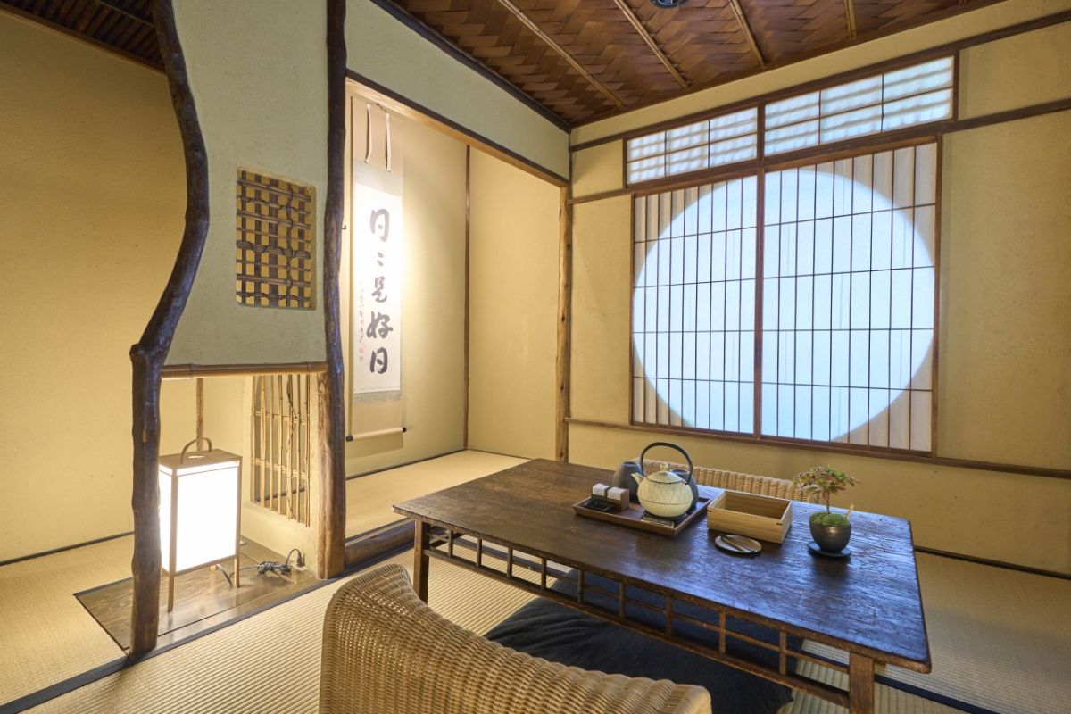 料亭時代の茶室の名残りが