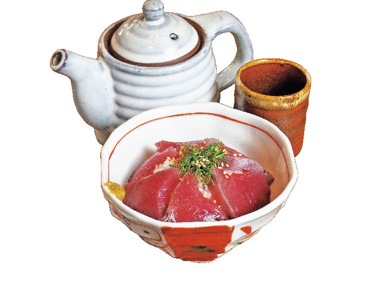 「カツオ茶漬け」1400円〜