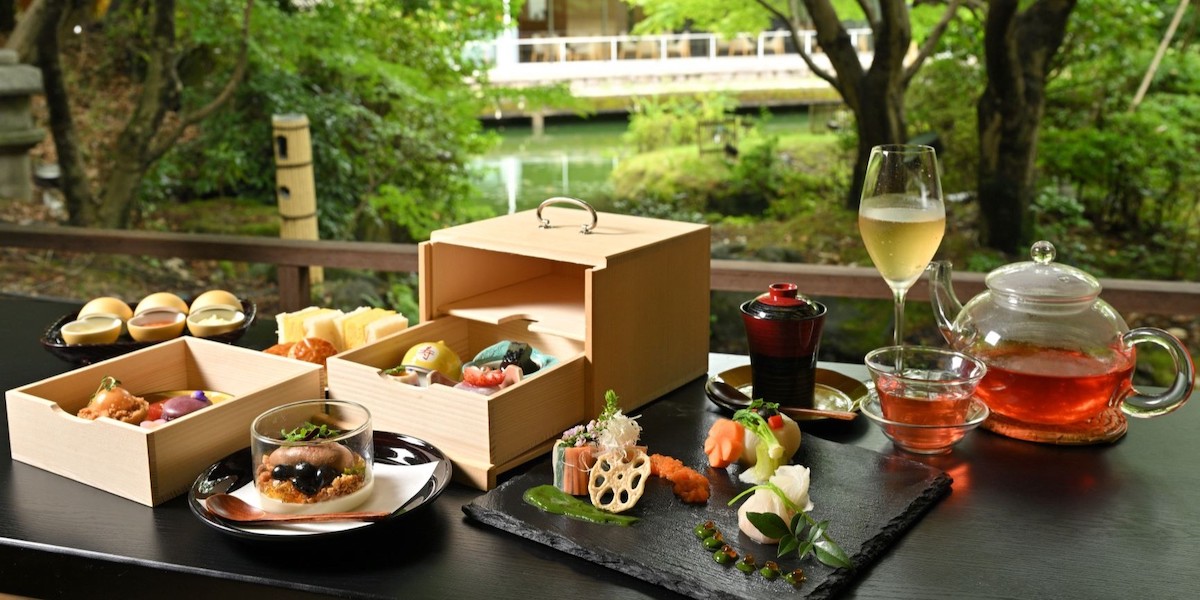 【ザ・プリンス 京都宝ヶ池】名建築で楽しむ和風ヌン活！「京の美野菜を味わう和のアフタヌーンティーセット」