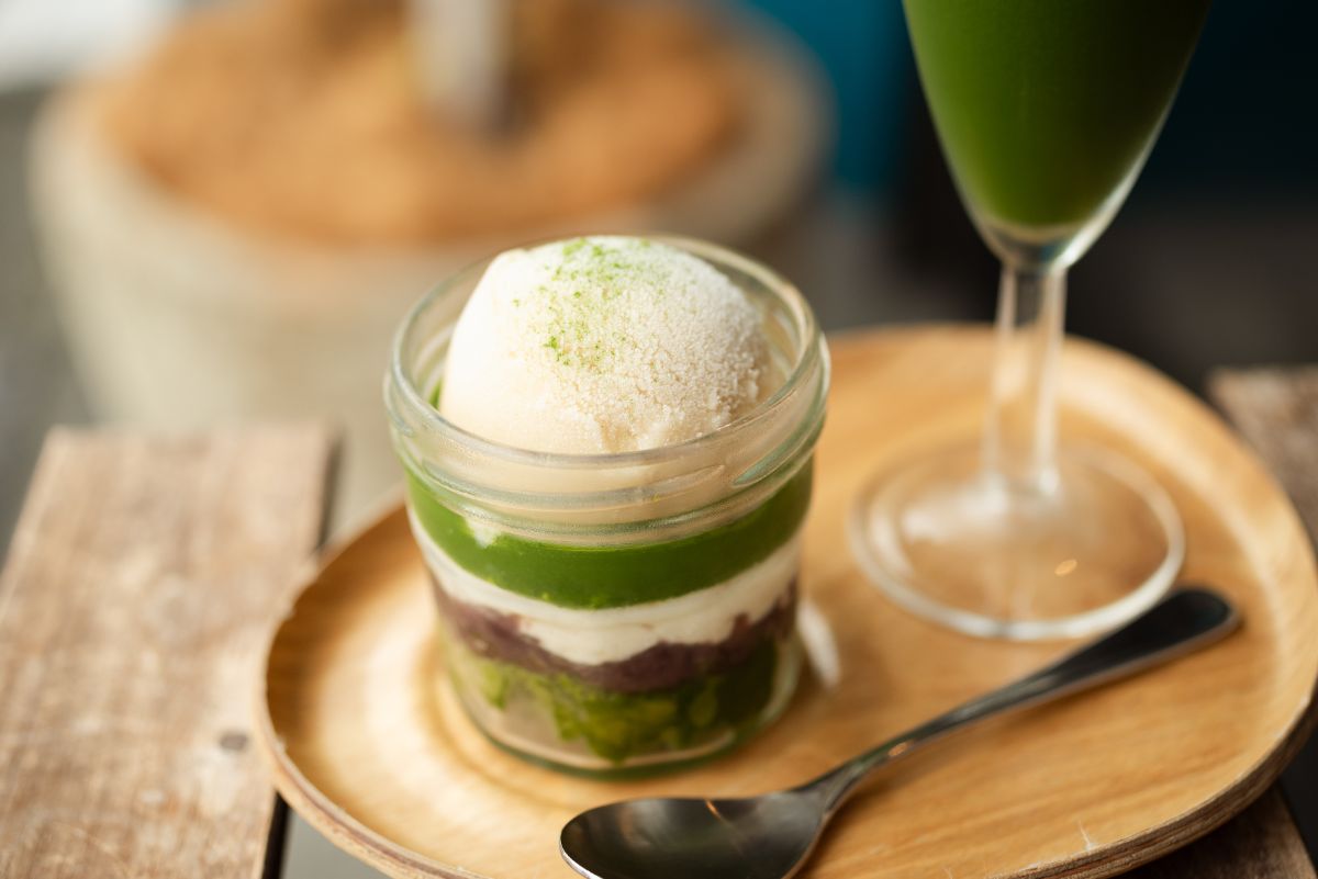 「抹茶ジャーケーキ」550円