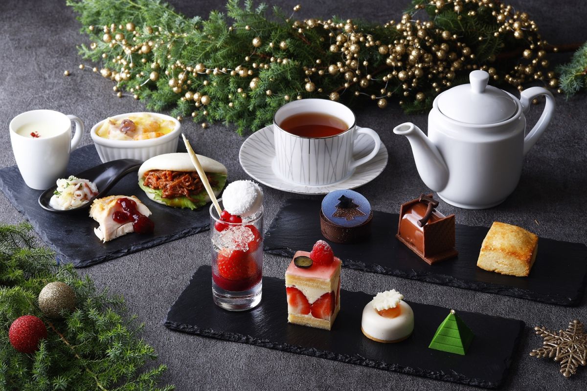 【ホテル雅叙園東京】まるでオーナメントのような心華やぐスイーツを、甘いくちどけとともに。期間限定の「クリスマスアフタヌーンティー」