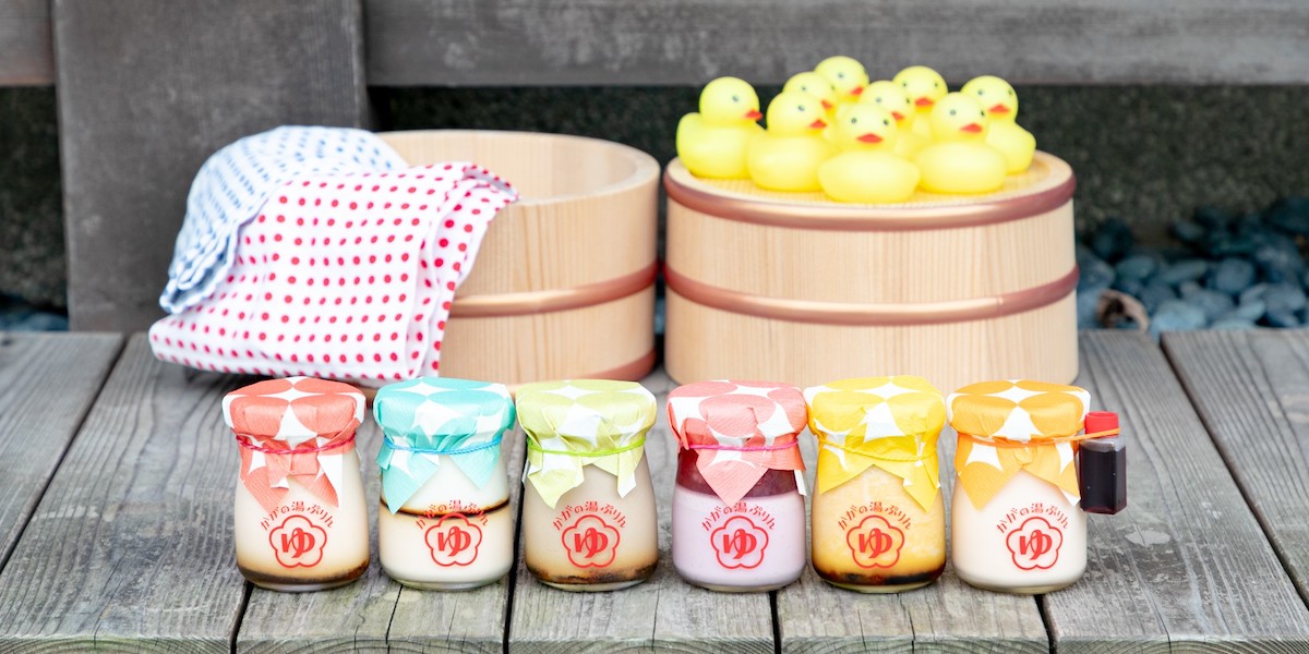 【加賀温泉駅すぐ！】「かがの湯ぷりん」で新感覚の泡プリンをいただきます♪定番人気から店舗限定商品までご紹介