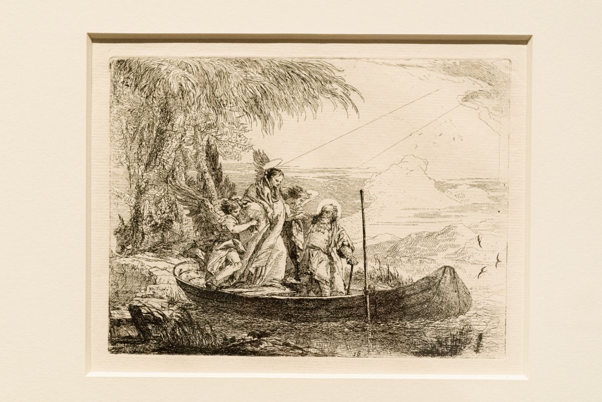 18世紀の画家・ティエポロによるエッチング