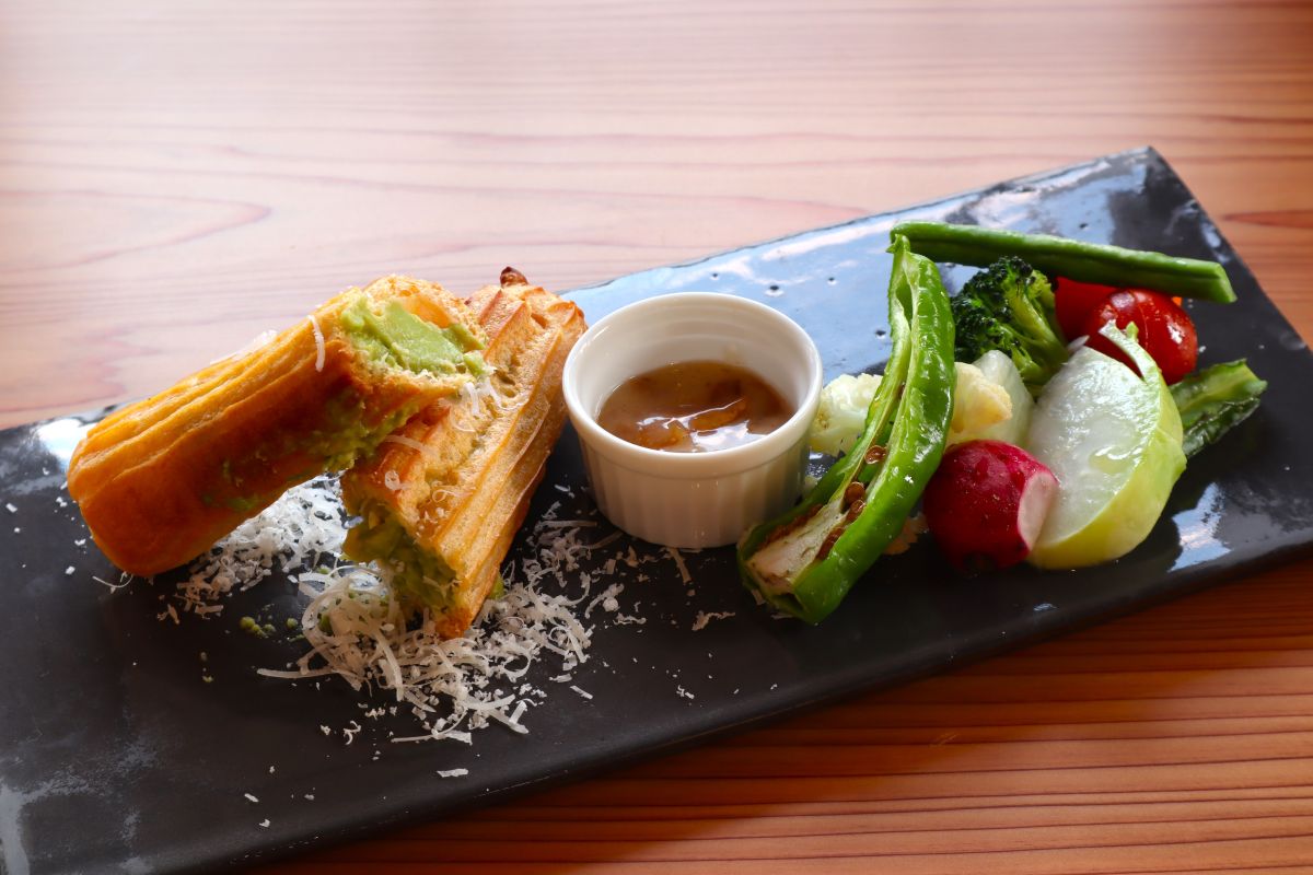 サクサクとしたシュー生地の食感がたまらない!