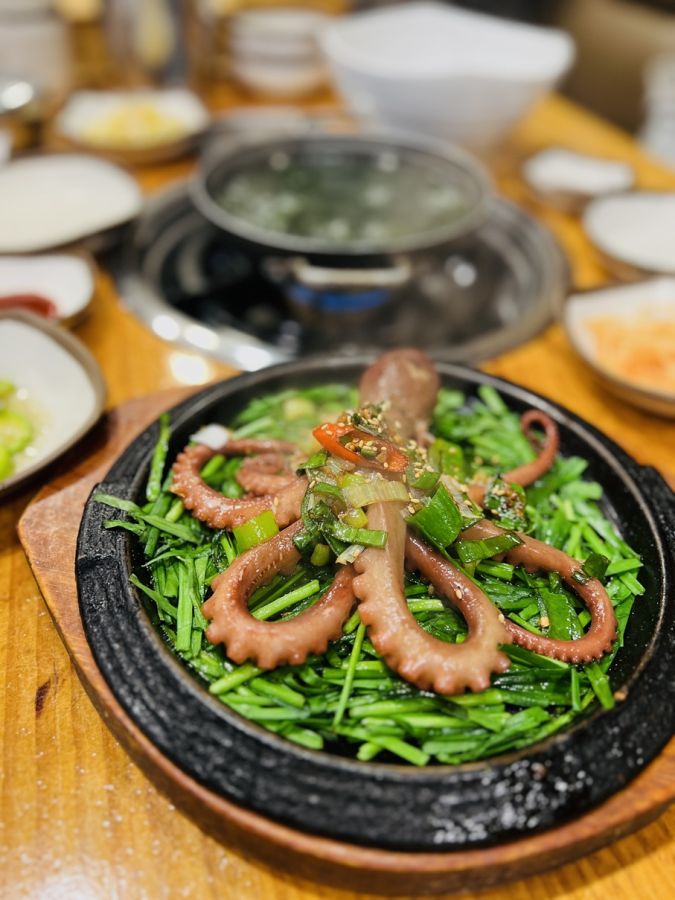 プリプリで新鮮なタコ！