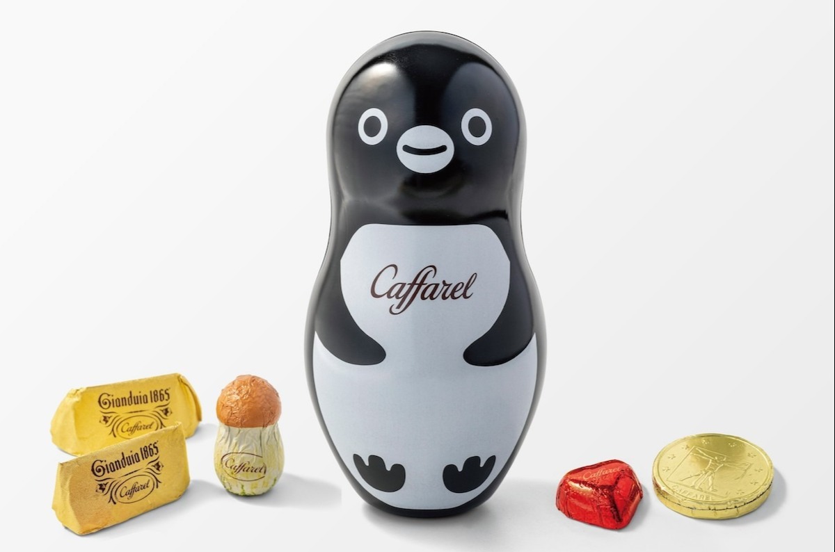 「Suicaのペンギン ピッコロ缶」5粒入 1296円