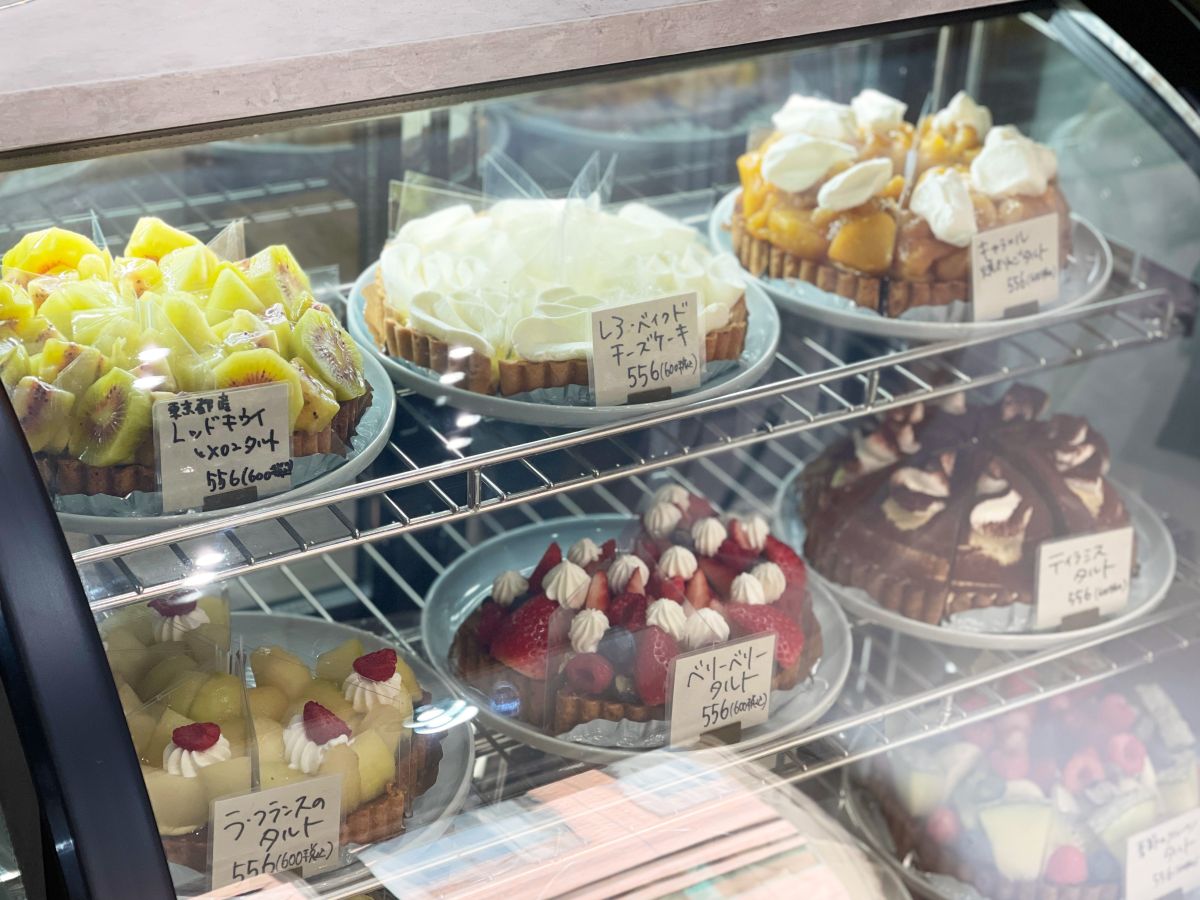 タルト各種556円〜
