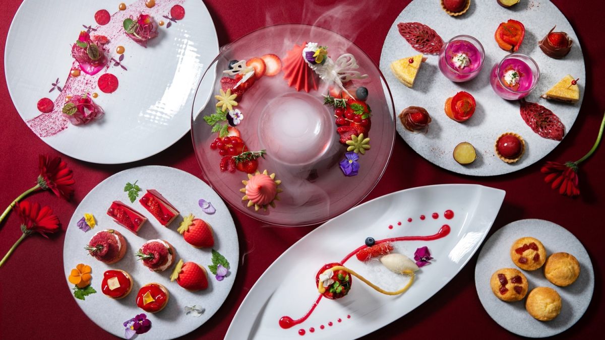 【ザ・プリンス パークタワー東京】心躍るイチゴの季節到来!イチゴ×赤をイメージしたストロベリーフレンチアフタヌーンティー