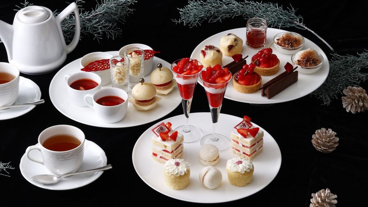 【東京マリオットホテル】冬の雪景色をイメージしたヴィーガンスイーツをたしなむ「Vegan Afternoon Tea -Winter-」