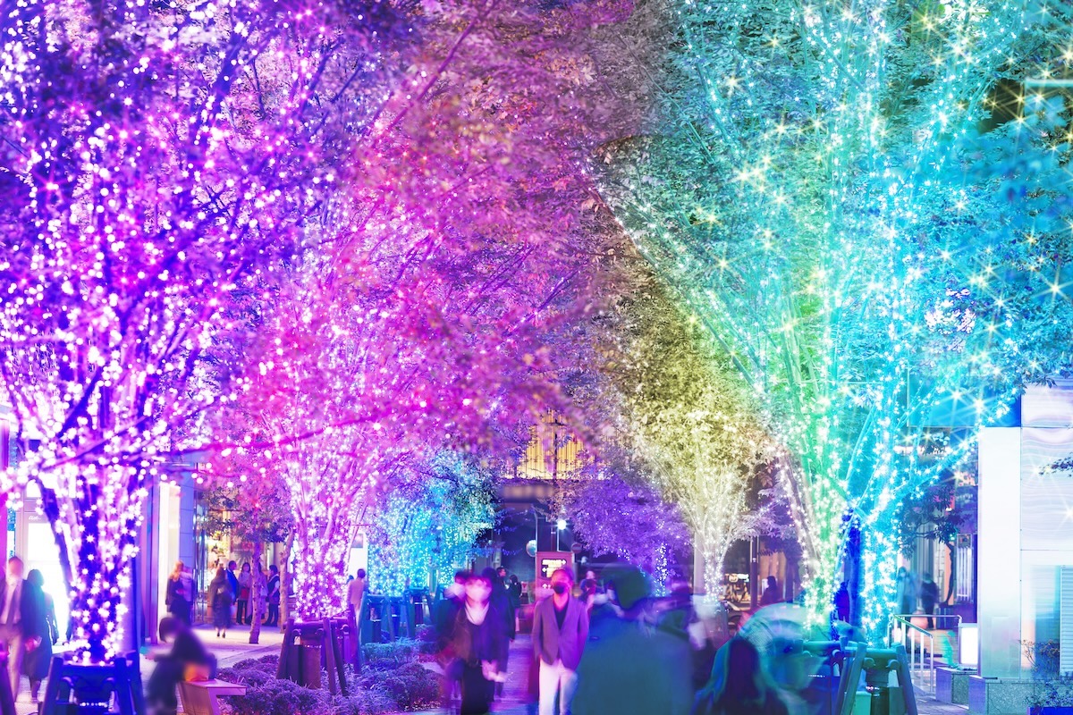 「HIBIYA Magic Time Illumination 2023」※イメージ