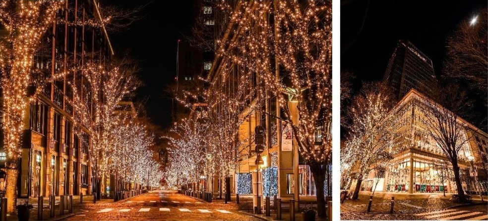 「丸の内イルミネーション」昨年開催時の様子