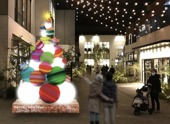 クリスマスツリー「Buoy Tree」