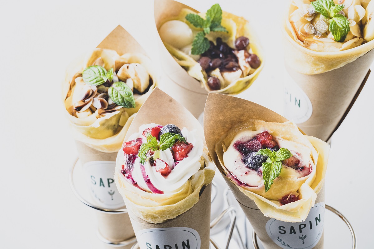 イチゴ・ブドウ・マロンなど季節ごとのメニューも楽しみ