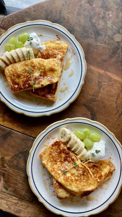 「自家製フレンチトースト（フルーツtype）」1150円