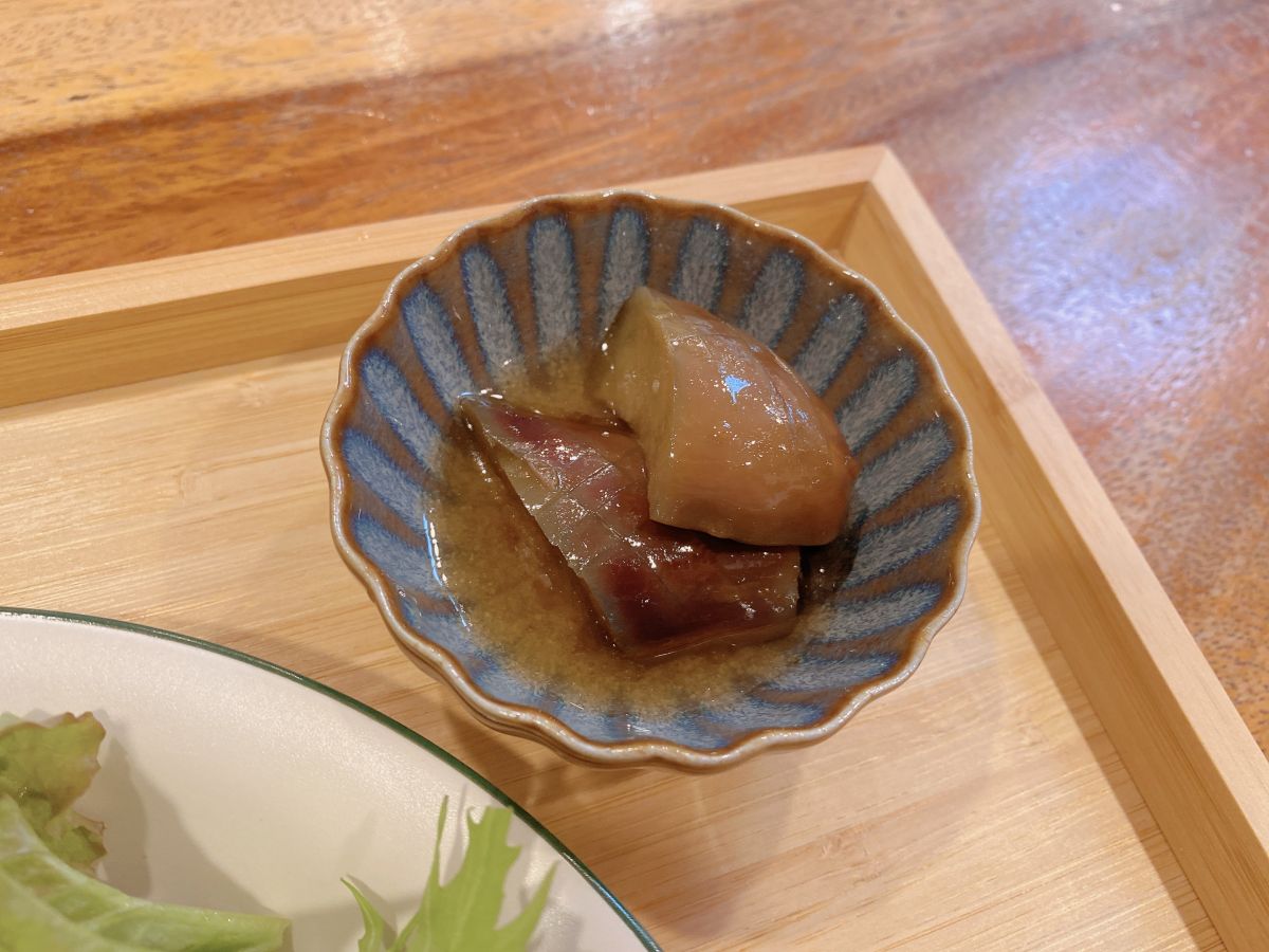 「ナスの煮浸し」