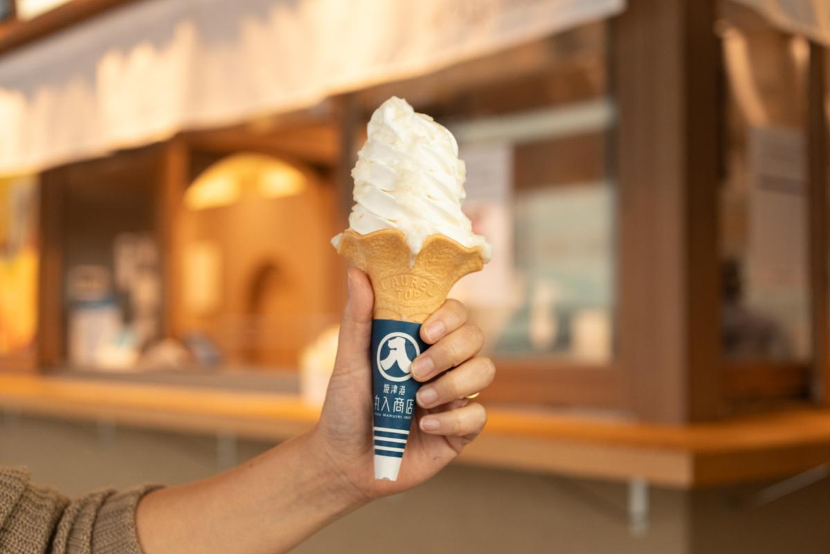 「生糀ソフトクリーム」450円