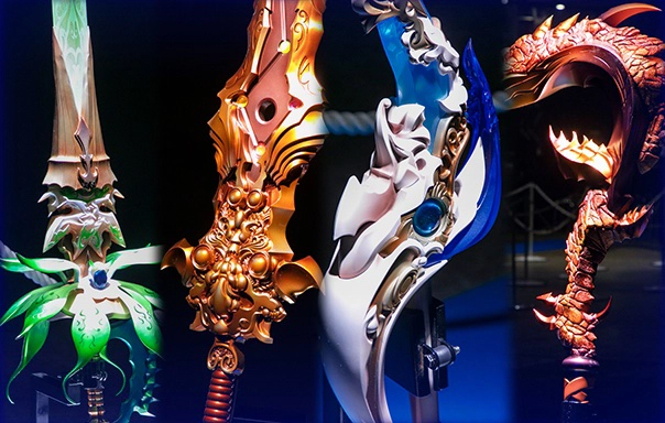 グラブル世界に存在する武器を緻密に再現！