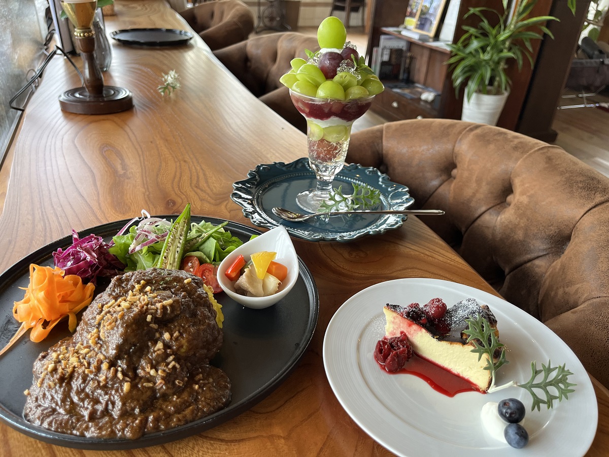 菊池産の食材を使用した本格的なメニューが楽しめます