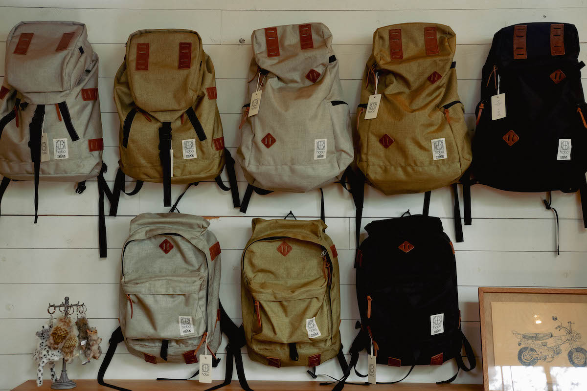 「hobo×TRUCK Backpack（ほーぼー とらっく ばっくぱっく）」4万2900円〜