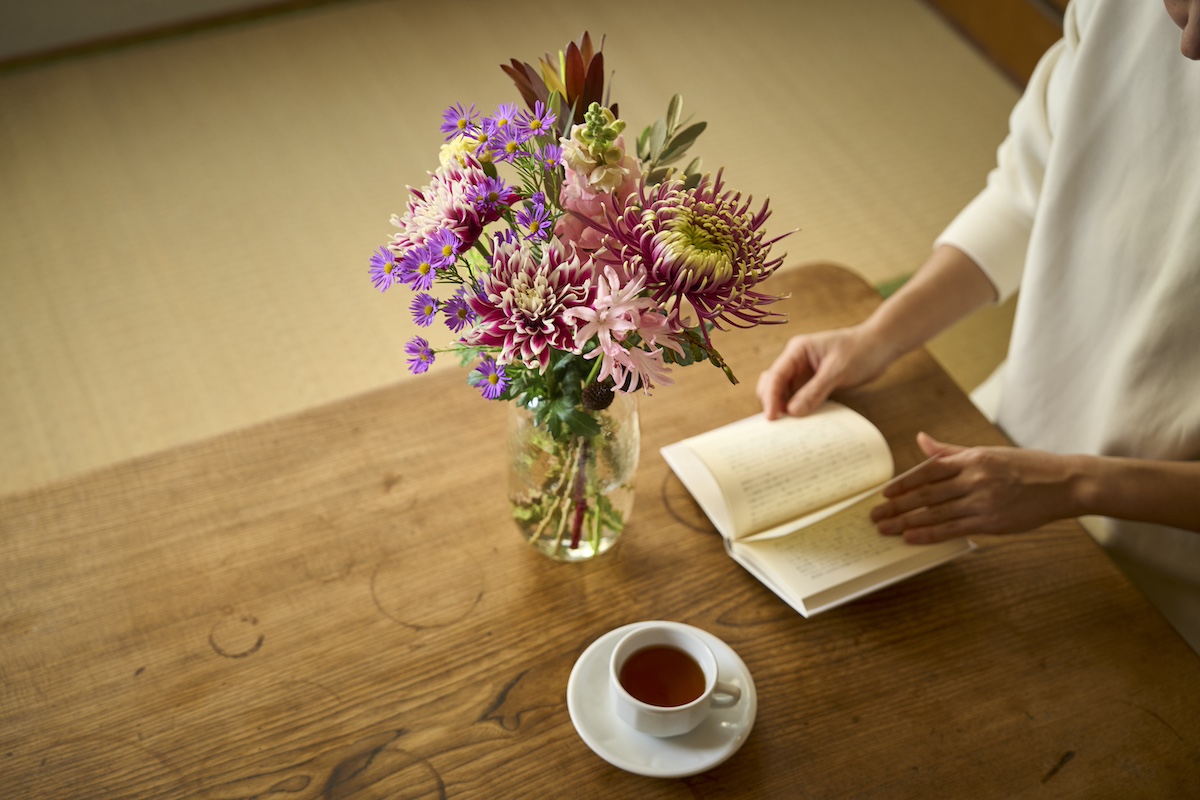 家に届いたらすぐに飾れる