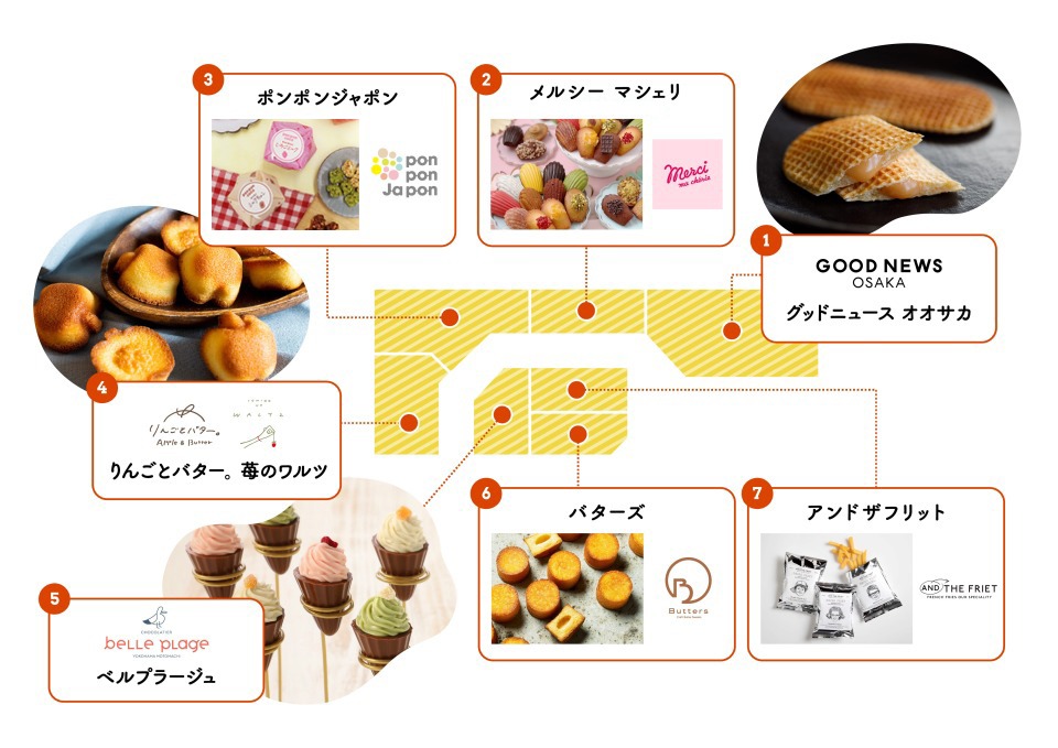 LUCUA 1100 スイーツゾーン