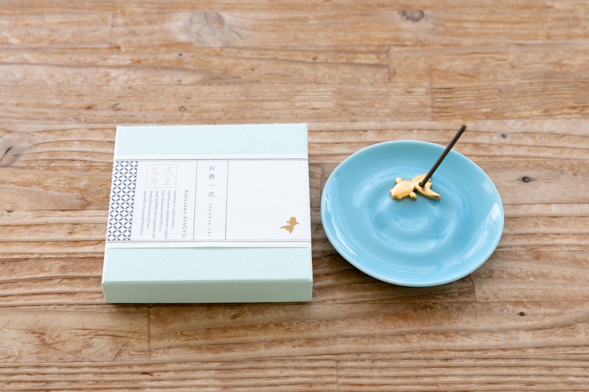 「金沢金魚お香セット」各2420円