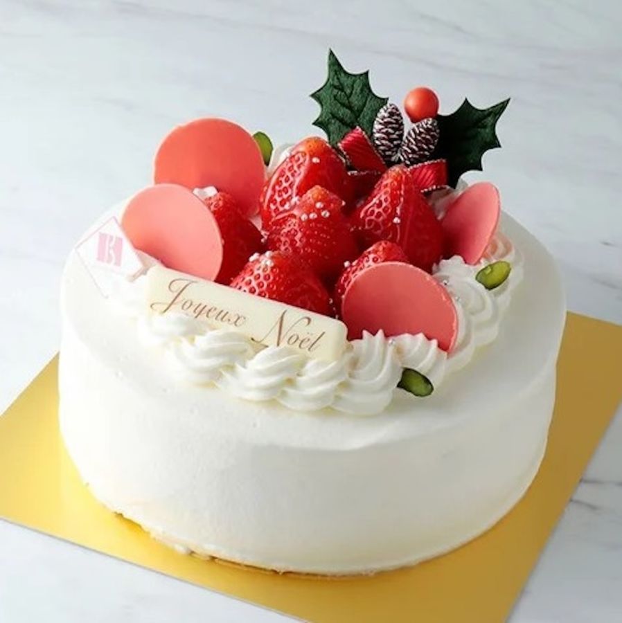 「ショートケーキノエル」5616円（5号、直径約15cm）/セバスチャン・ブイエ