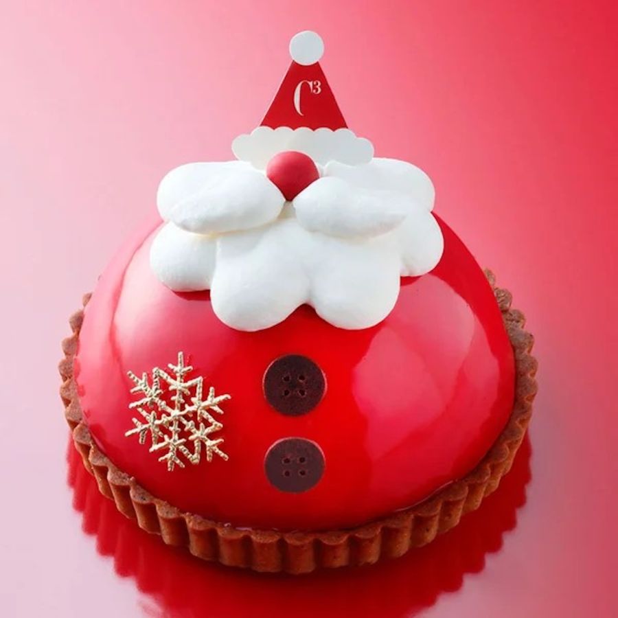 「いちごのティラミスサンタードーム」3501円（直径約16cm）/シーキューブ