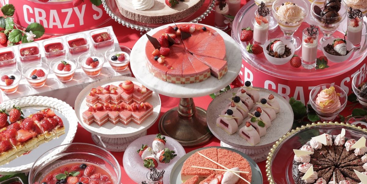 ホテル インターコンチネンタル 東京ベイ「クレイジーストロベリー スイーツブッフェ」で旬のイチゴづくしのスイーツにうっとり
