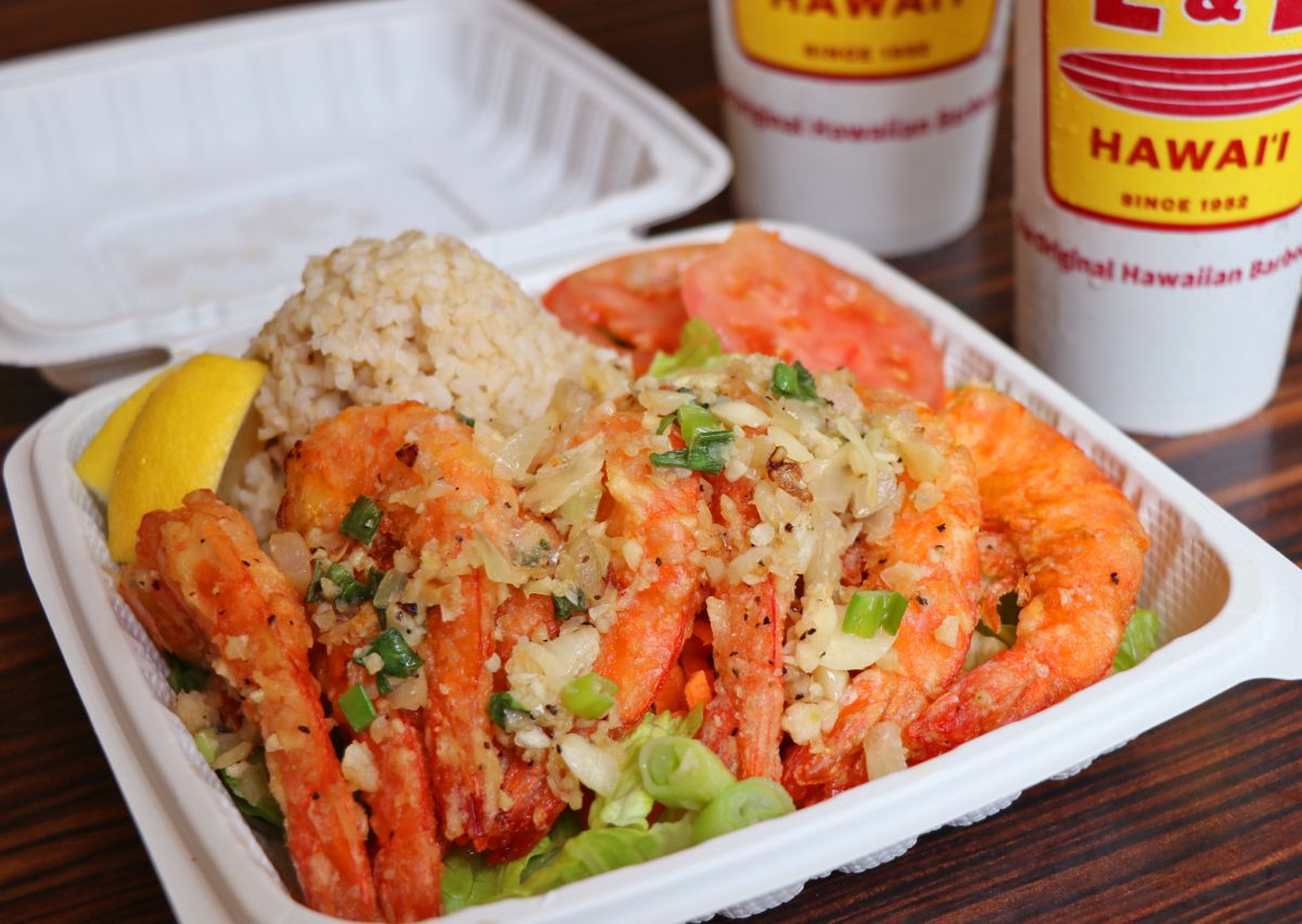 ライターガーリックシュリンププレート $17.85