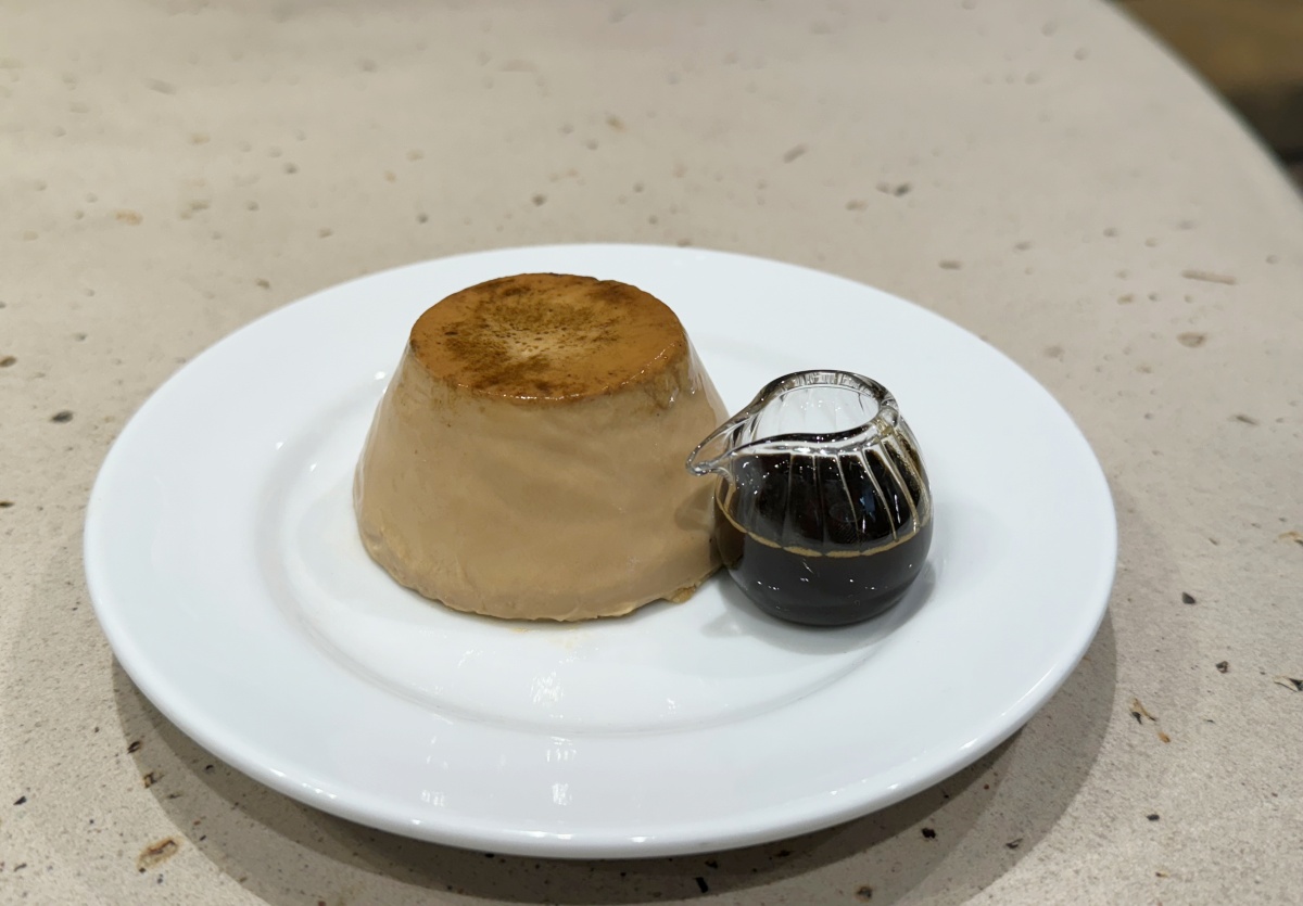 「ほうじ茶プリン」800円