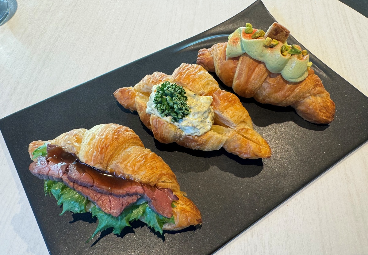 「スライダークロワッサンサンド」1480円