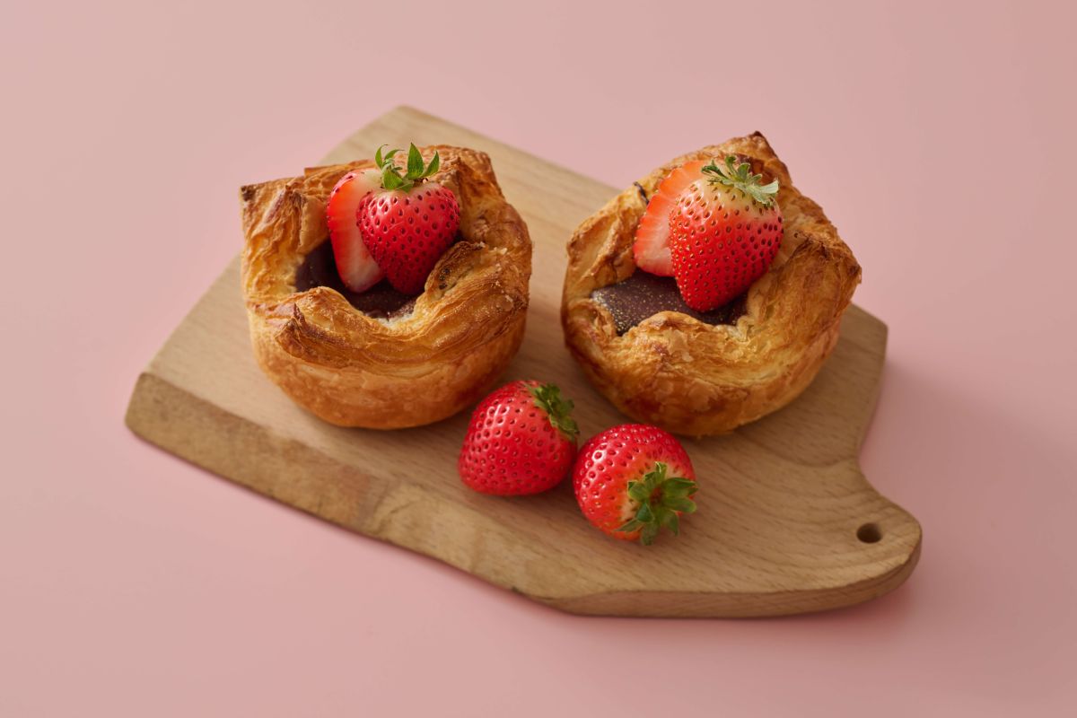 苺チョコデニッシュ　486円