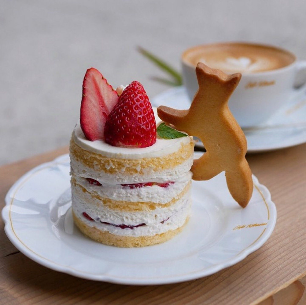 「Short Cake」900円、「Kitsune Sable」400円