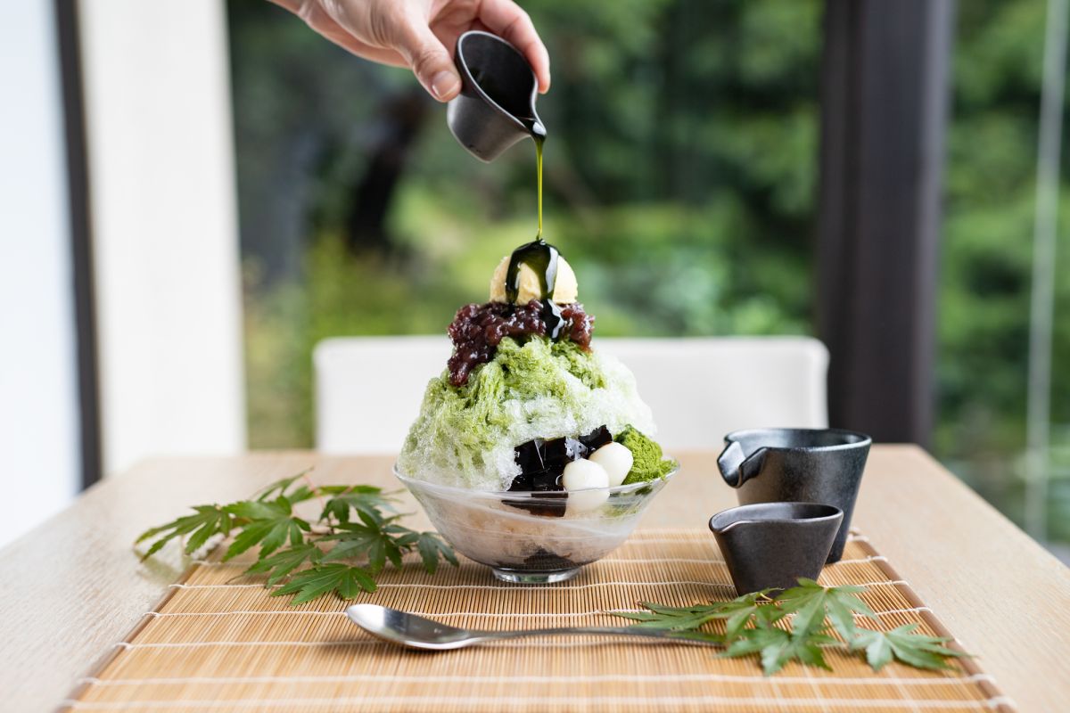 かき氷（抹茶）