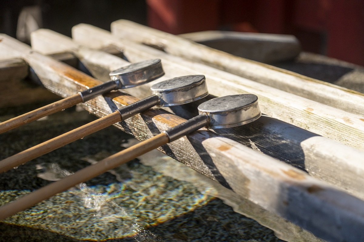 流れる水の音がすがすがしい