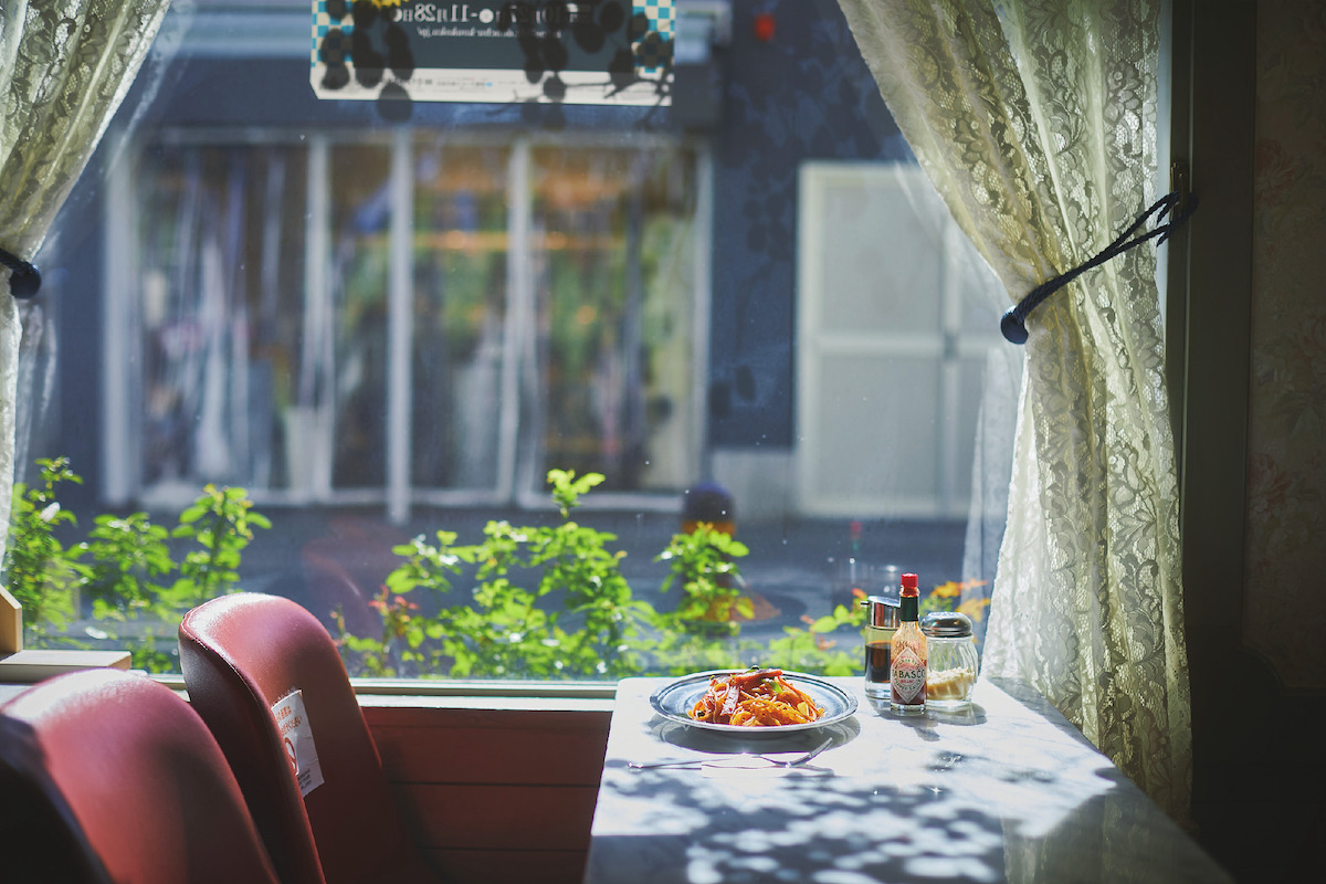 喫茶ドレミの店内