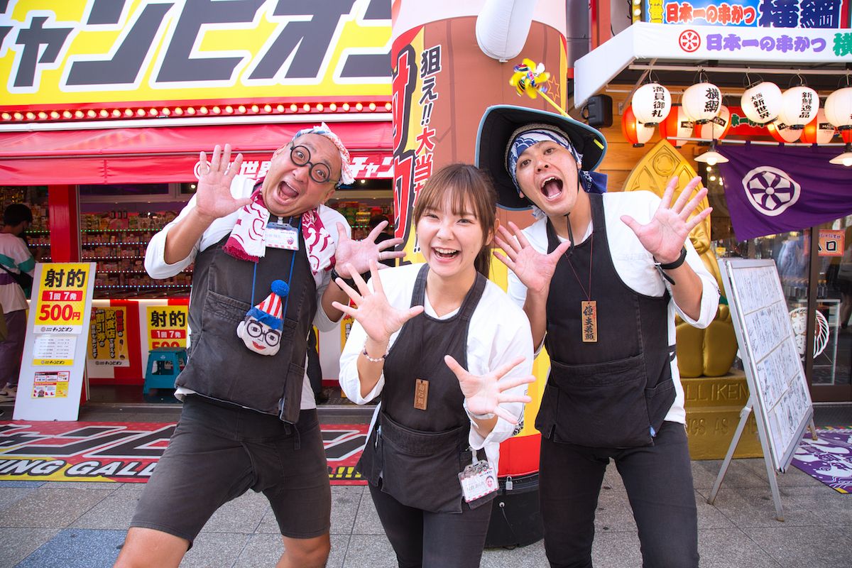 ユニークな俥夫さんが名物スポットを案内してくれます