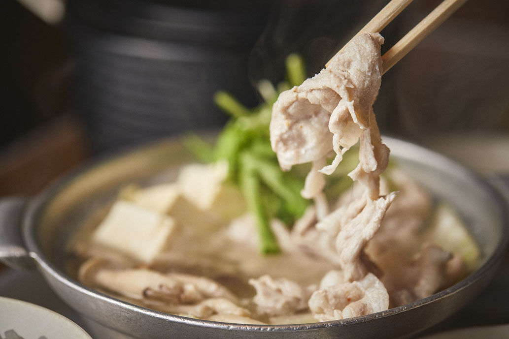 人気のひとり鍋ランチは野菜たっぷりでボリュームも◎